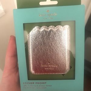 Kate spade phone sticker pocket